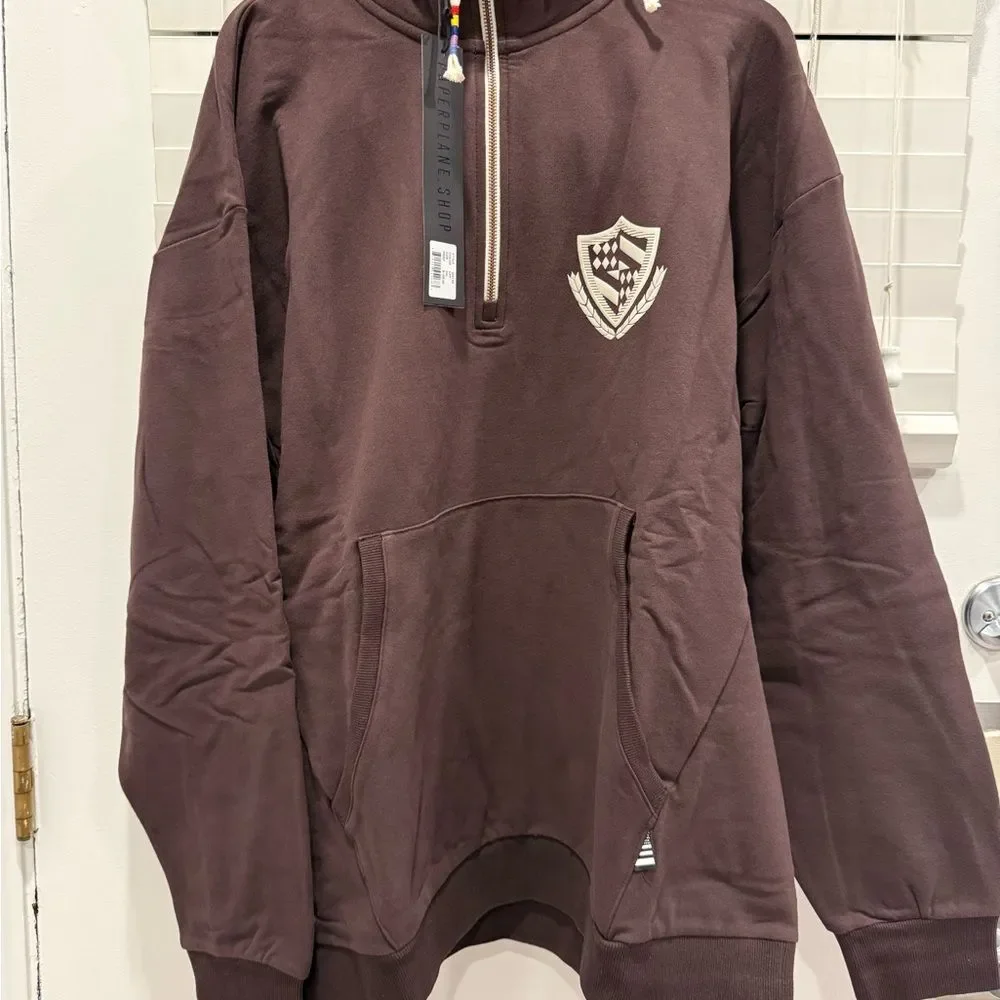 PAPER PLANES COLLEGIATE‎ SPECTRUM HALF ZIP HOODIE